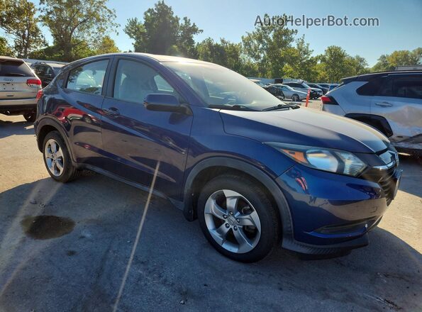 3CZRU6H36HM710813 2017 HONDA HR-V Синий Передняя правая четверть
