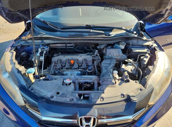 3CZRU6H36HM710813 2017 HONDA HR-V Синий Вид подкапотного пространства