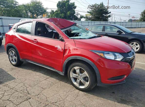 3CZRU6H37JG719007 2018 HONDA HR-V Red Передня права чверть