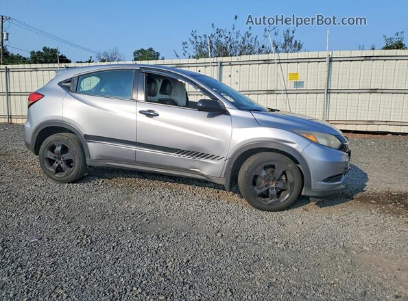 3CZRU6H37JG719217 2018 HONDA HR-V Gray Delantero derecho