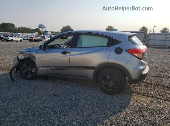 3CZRU6H37JG719217 2018 HONDA HR-V Gray Trasero izquierdo