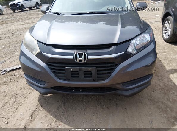 3CZRU6H37JM722801 2018 HONDA HR-V Gray ხელსაწყოთა პანელის ხედი