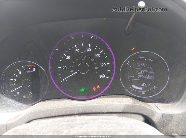 3CZRU6H37JM722801 2018 HONDA HR-V Gray უკანა სავარძლების ხედი