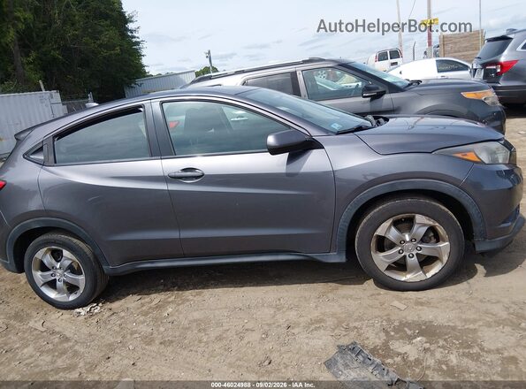 3CZRU6H37JM722801 2018 HONDA HR-V Gray უკანა სალონის ხედი