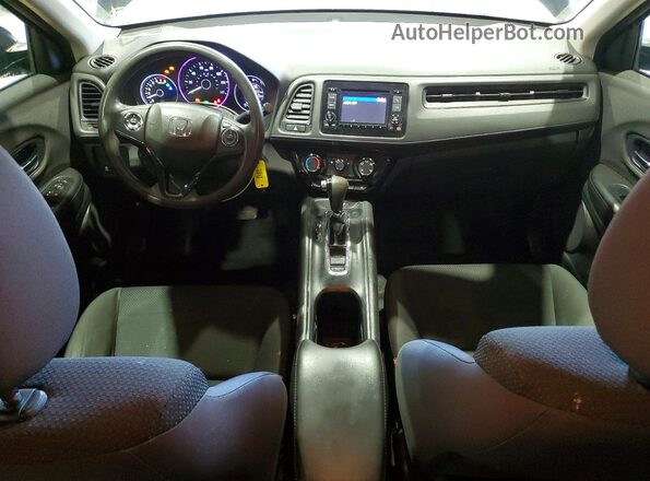 3CZRU6H37KG711457 2019 HONDA HR-V Black Вид панелі приладів