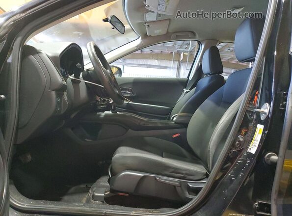 3CZRU6H37KG711457 2019 HONDA HR-V Black Вид салону спереду