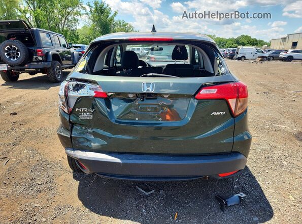 3CZRU6H39GM763763 2016 HONDA HR-V Green Հետևի տեսք