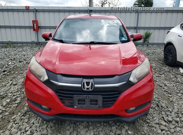 3CZRU6H50GM727963 2016 HONDA HR-V Red Vista frontal
