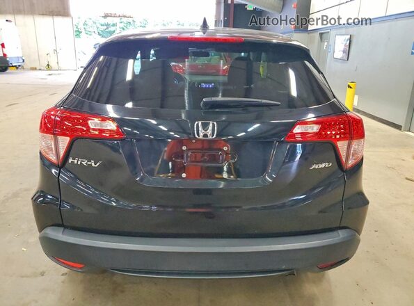 3CZRU6H50JG721876 2018 HONDA HR-V Black უკანა ხედი