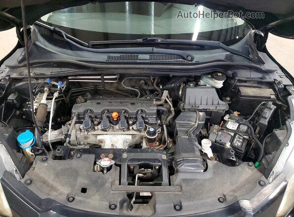 3CZRU6H50JG721876 2018 HONDA HR-V Black ძრავის განყოფილების ხედი