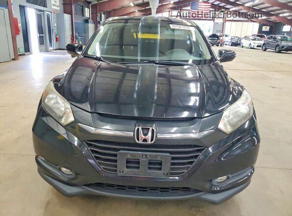 3CZRU6H50JG721876 2018 HONDA HR-V Black წინა ხედი