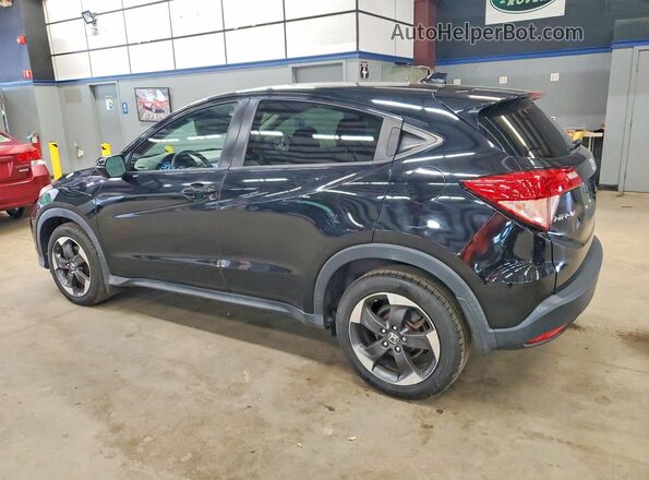 3CZRU6H50JG721876 2018 HONDA HR-V Black უკანა მარცხენა