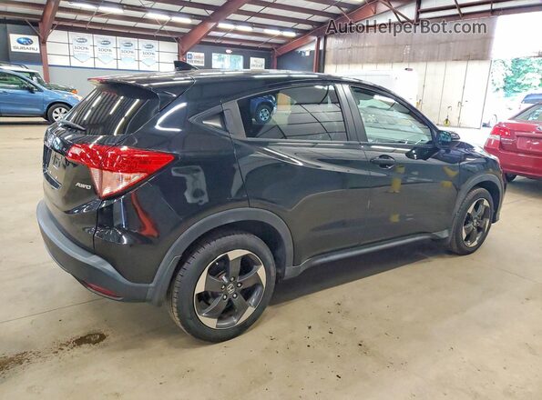 3CZRU6H50JG721876 2018 HONDA HR-V Black უკანა მარჯვენა
