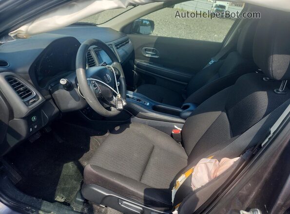 3CZRU6H51JM708541 2018 HONDA HR-V Серый Вид салона спереди