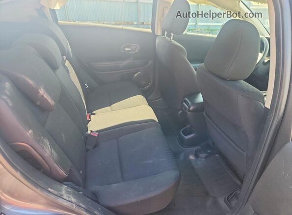 3CZRU6H51JM708541 2018 HONDA HR-V Серый Вид задней части салона