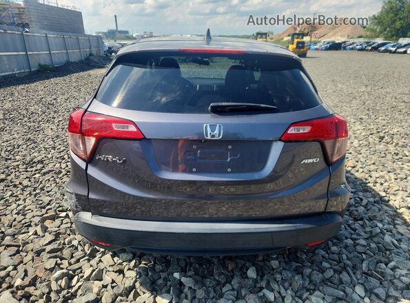 3CZRU6H51JM708541 2018 HONDA HR-V Серый Вид сзади