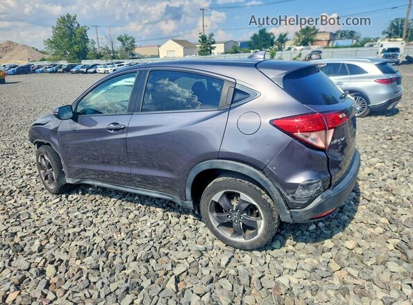 3CZRU6H51JM708541 2018 HONDA HR-V Серый Задняя левая четверть