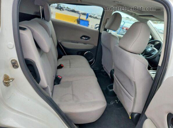 3CZRU6H52JM711092 2018 HONDA HR-V White Vista interior trasera