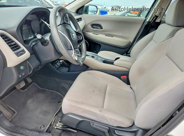 3CZRU6H52JM711092 2018 HONDA HR-V White Vista interior delantera
