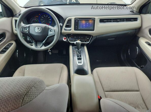 3CZRU6H52JM711092 2018 HONDA HR-V White Vista del salpicadero
