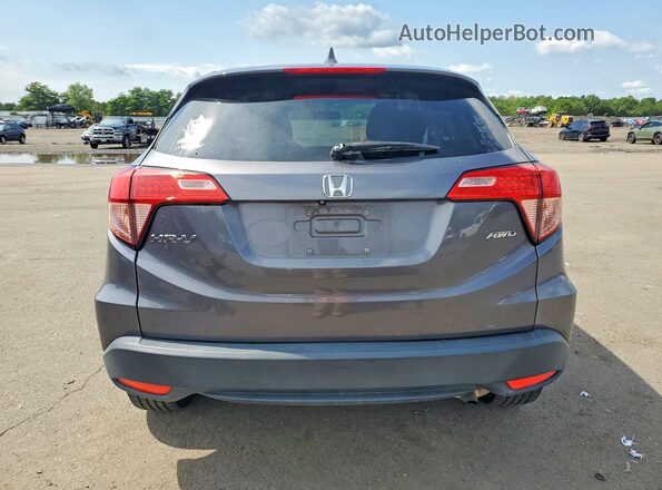 3CZRU6H53JG717403 2018 HONDA HR-V Gray Вид ззаду