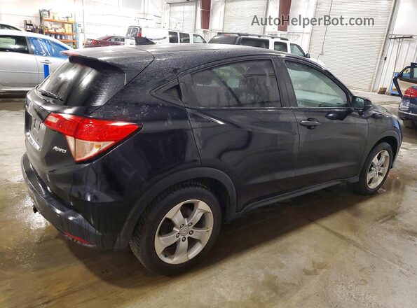 3CZRU6H55GM710463 2016 HONDA HR-V Черный Задняя правая четверть