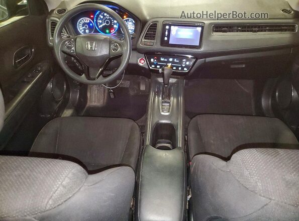 3CZRU6H55GM710463 2016 HONDA HR-V Черный Вид панели приборов