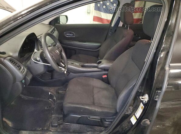 3CZRU6H55GM710463 2016 HONDA HR-V Черный Вид салона спереди