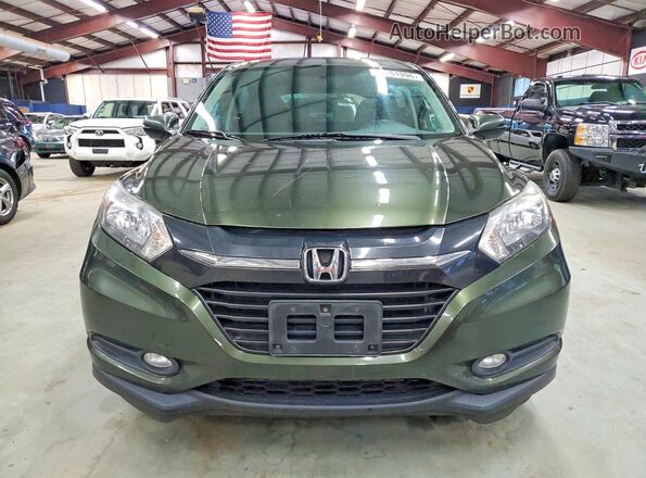 3CZRU6H55JM711278 2018 HONDA HR-V Green Widok z przodu