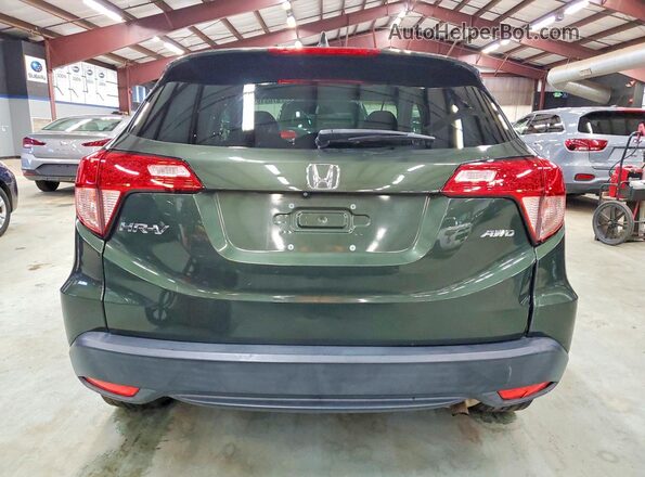 3CZRU6H55JM711278 2018 HONDA HR-V Green Widok z tyłu