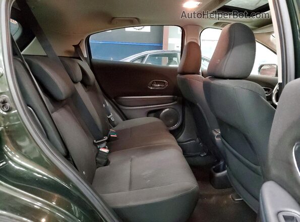 3CZRU6H55JM711278 2018 HONDA HR-V Green Widok wnętrza z tyłu