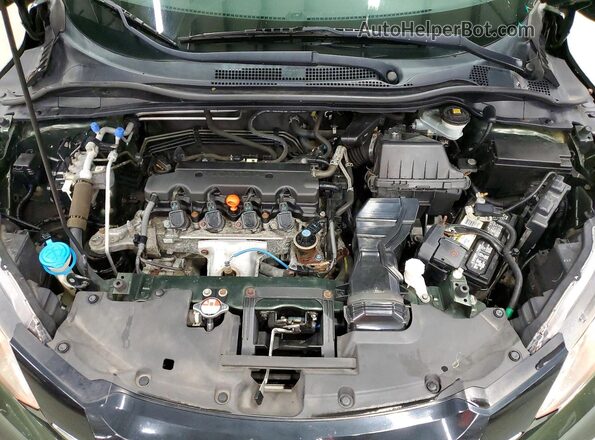 3CZRU6H55JM711278 2018 HONDA HR-V Green Widok komory silnika