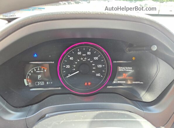 3CZRU6H55NM773124 2022 HONDA HR-V Silver Вид щитка приладів