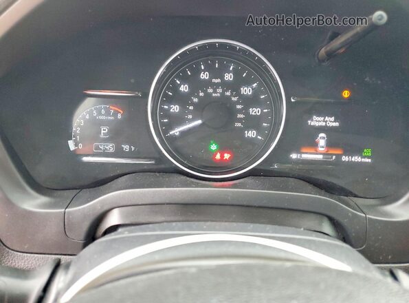 3CZRU6H56NM766733 2022 HONDA HR-V Gray Вид щитка приладів