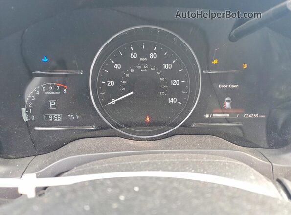 3CZRU6H56NM771656 2022 HONDA HR-V Silver Вид щитка приладів