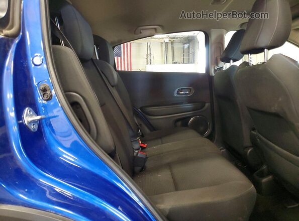 3CZRU6H57NM744370 2022 HONDA HR-V Синий Вид задней части салона