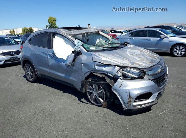 3CZRU6H58MM745431 2021 HONDA HR-V Silver Przód prawy