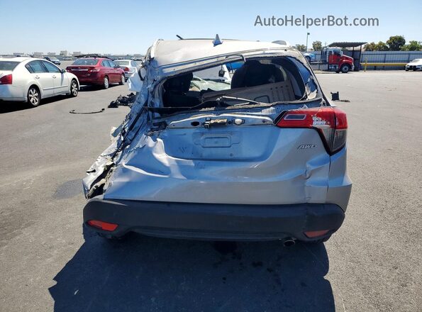 3CZRU6H58MM745431 2021 HONDA HR-V Silver Widok z tyłu