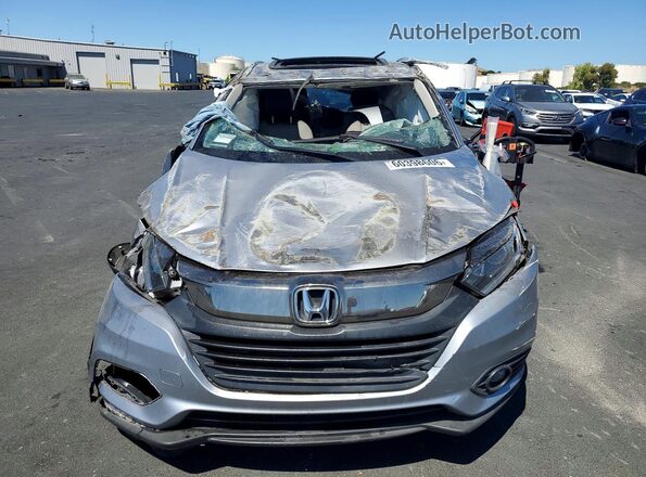 3CZRU6H58MM745431 2021 HONDA HR-V Silver წინა ხედი