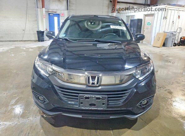 3CZRU6H58NM766944 2022 HONDA HR-V Black Widok z przodu