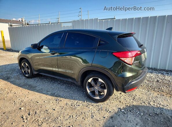 3CZRU6H59JG712738 2018 HONDA HR-V Green Trasero izquierdo