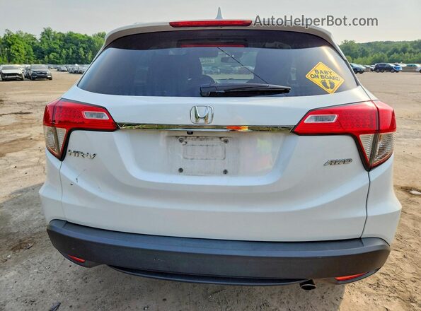 3CZRU6H59KM725010 2019 HONDA HR-V White უკანა ხედი