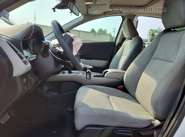 3CZRU6H59KM725010 2019 HONDA HR-V White წინა სალონის ხედი