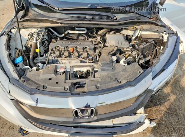 3CZRU6H59KM725010 2019 HONDA HR-V White ძრავის განყოფილების ხედი
