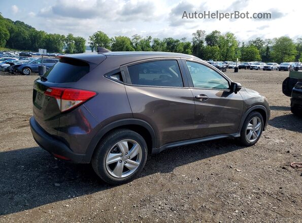 3CZRU6H59KM727467 2019 HONDA HR-V Brown Tył prawy