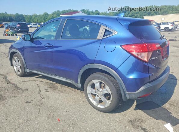 3CZRU6H5XHM701369 2017 HONDA HR-V Blue Задня ліва чверть