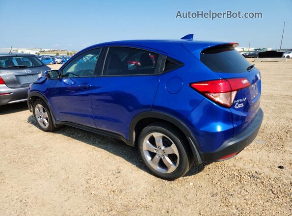 3CZRU6H5XJM105247 2018 HONDA HR-V Синий Задняя левая четверть