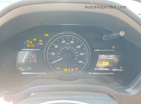 3CZRU6H5XNM755931 2022 HONDA HR-V Серый Вид щитка приборов