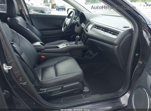 3CZRU6H75JM715820 2018 HONDA HR-V Purple წინა სალონის ხედი