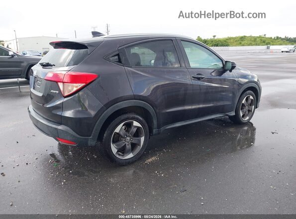 3CZRU6H75JM715820 2018 HONDA HR-V Purple უკანა მარჯვენა
